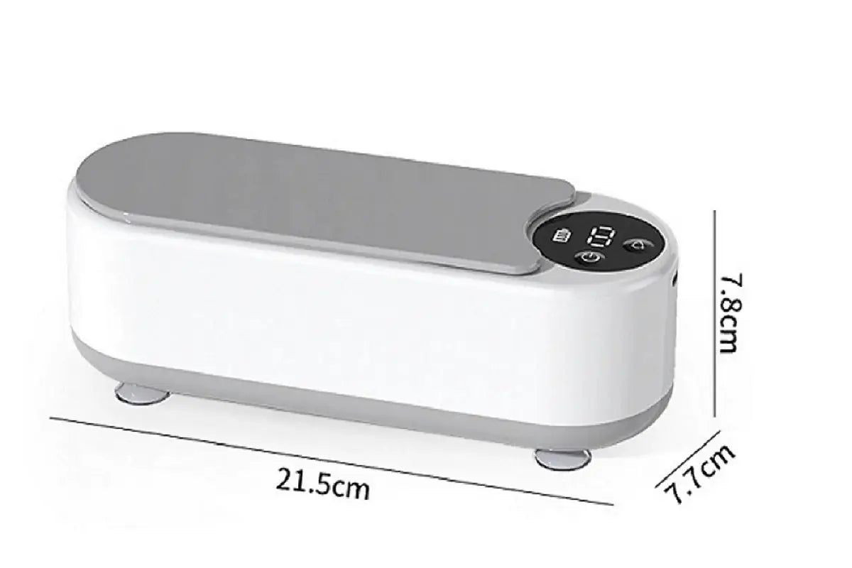 High Frequency Glasses Cleaner Wireless Ultrasonic Cleaning Machine For Eyewear Jewelry Accessories