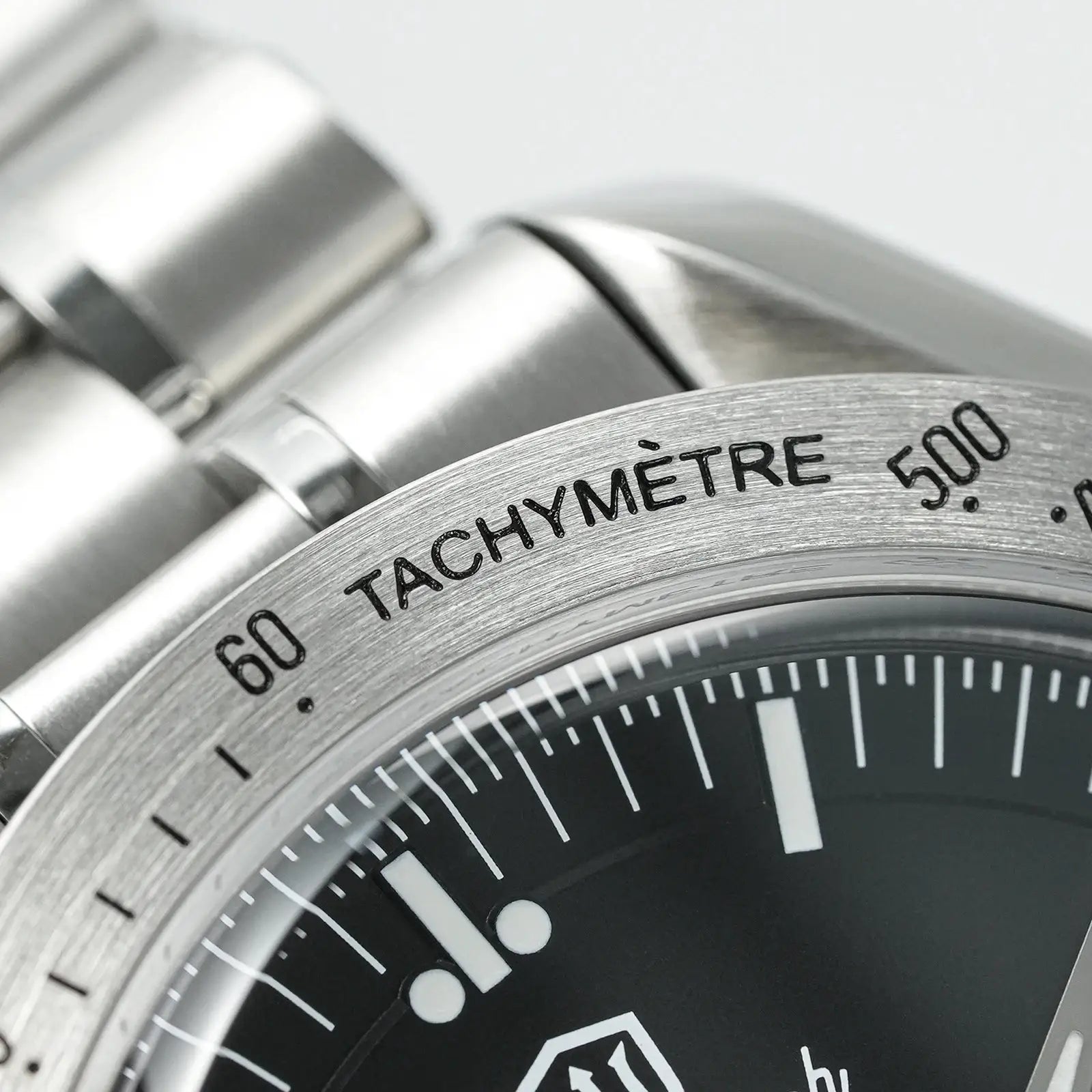 Watchdives WD1863 chronograph watch with stainless steel tachymeter bezel; Simples Market