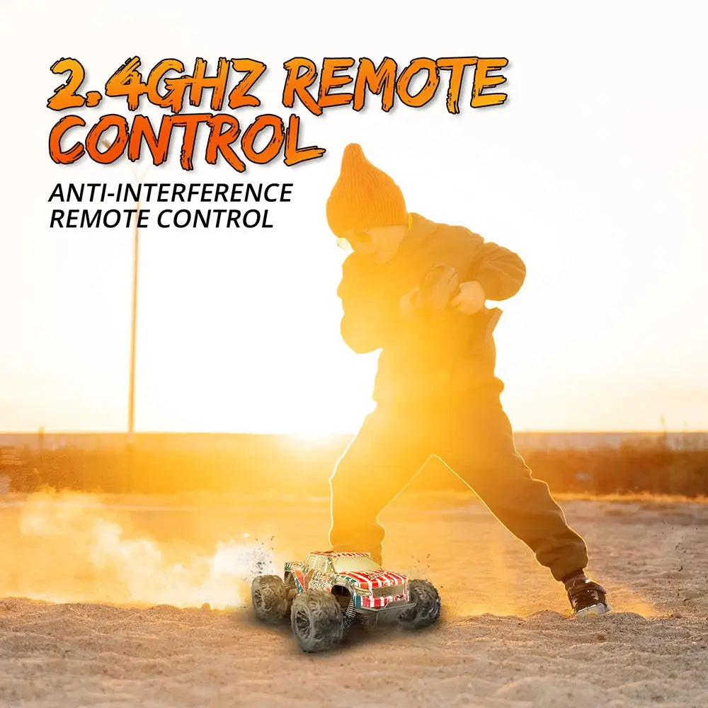 1 To 20 Scale Off Road RC Car With 2.4 GHz Radio Remote RTR High Speed Climbing Monster Truck For Children