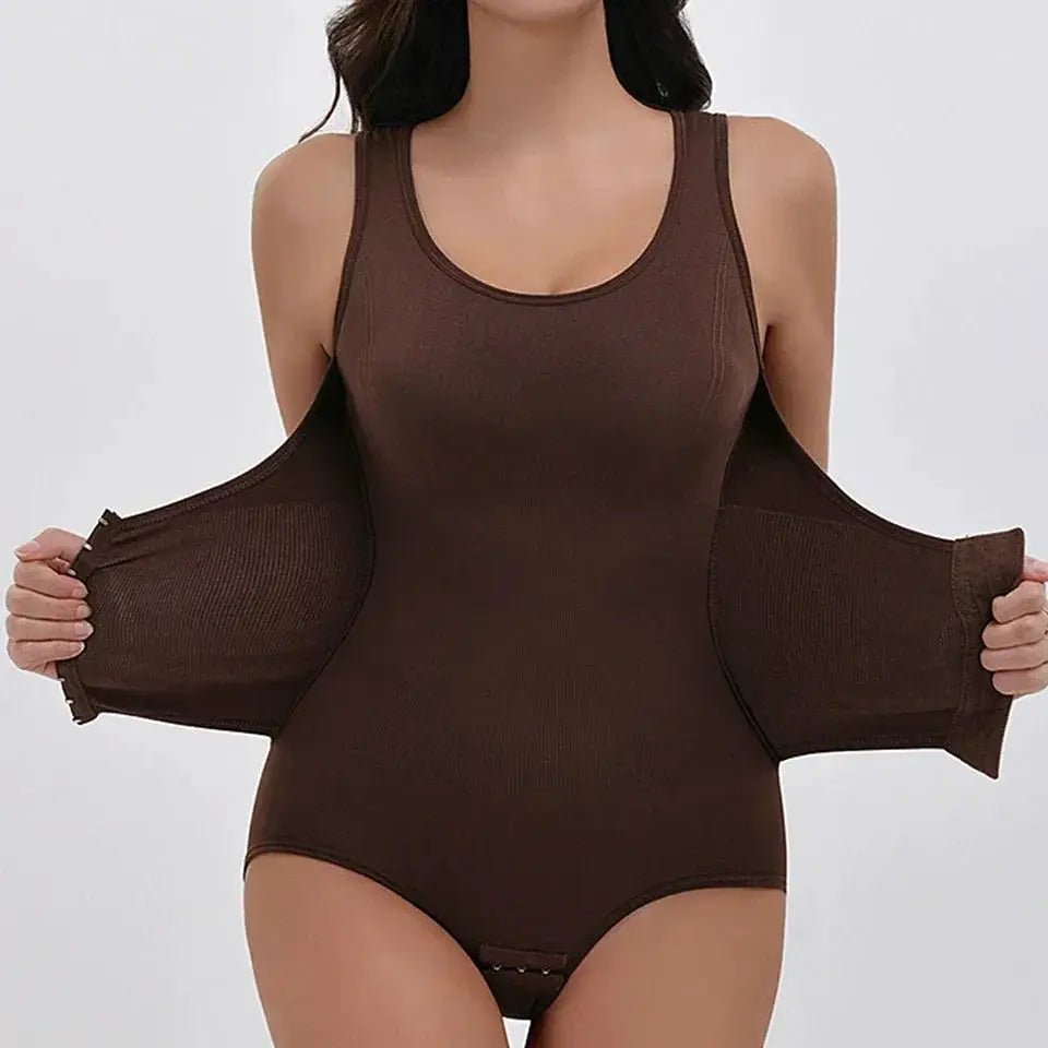 VivaCurve Zipper Belt Bodysuit Shapewear For Tummy Control And Waist Slimming Cincher