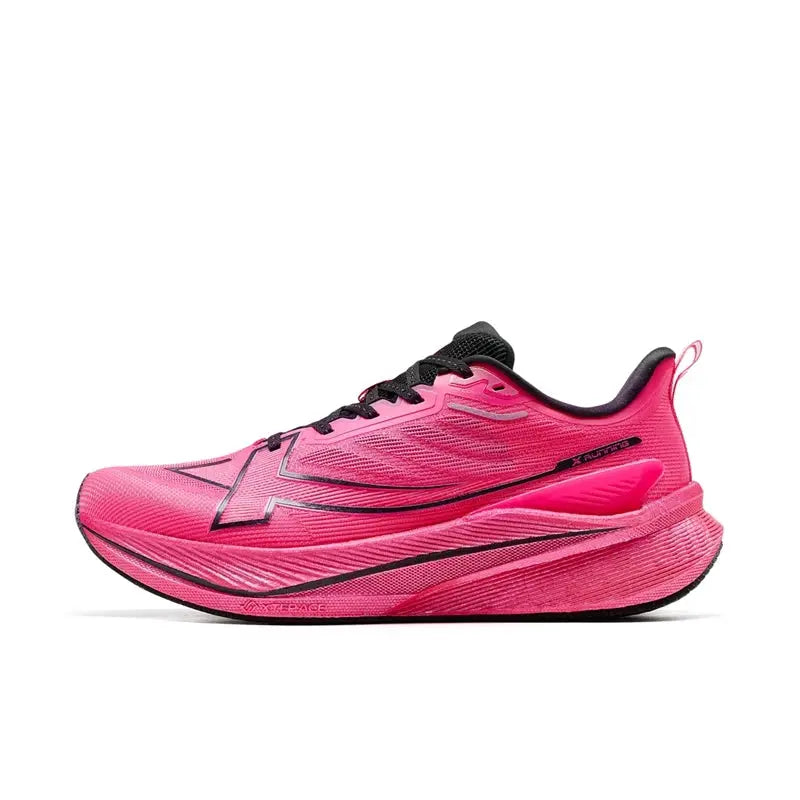 Xtep men's pink running shoe 2000km 3.0, lightweight cushioned wear-resistant training sneaker