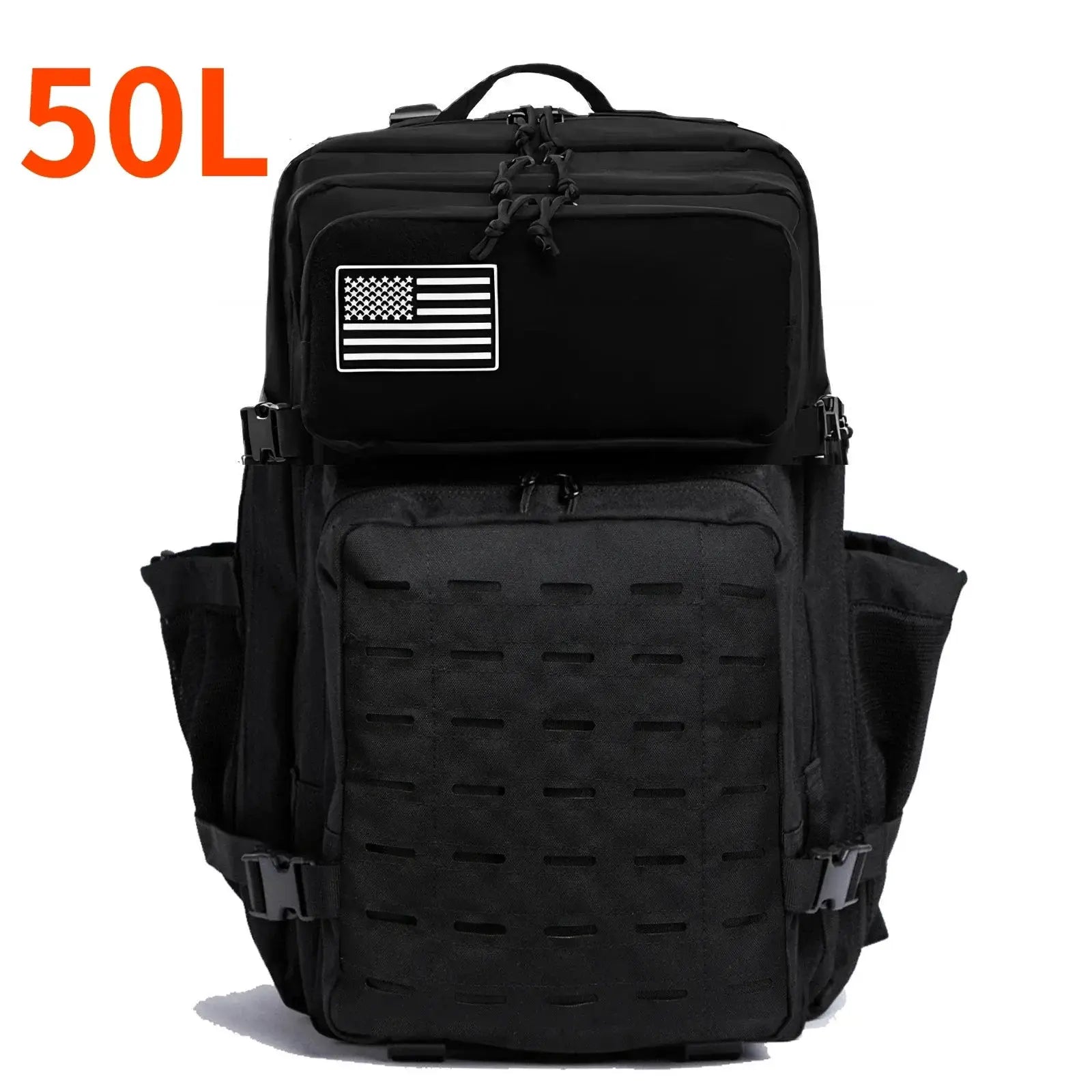 OutdoorPro 25L to 50L Tactical MOLLE Backpack for Hunting and Hiking Waterproof Oxford Fabric