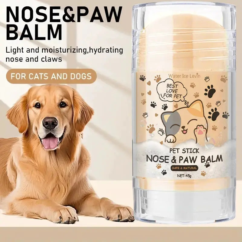 45g Dog Nose And Paw Balm For Cats And Dogs Moisturizing Cream To Soothe Cracked Paw Pads And Noses