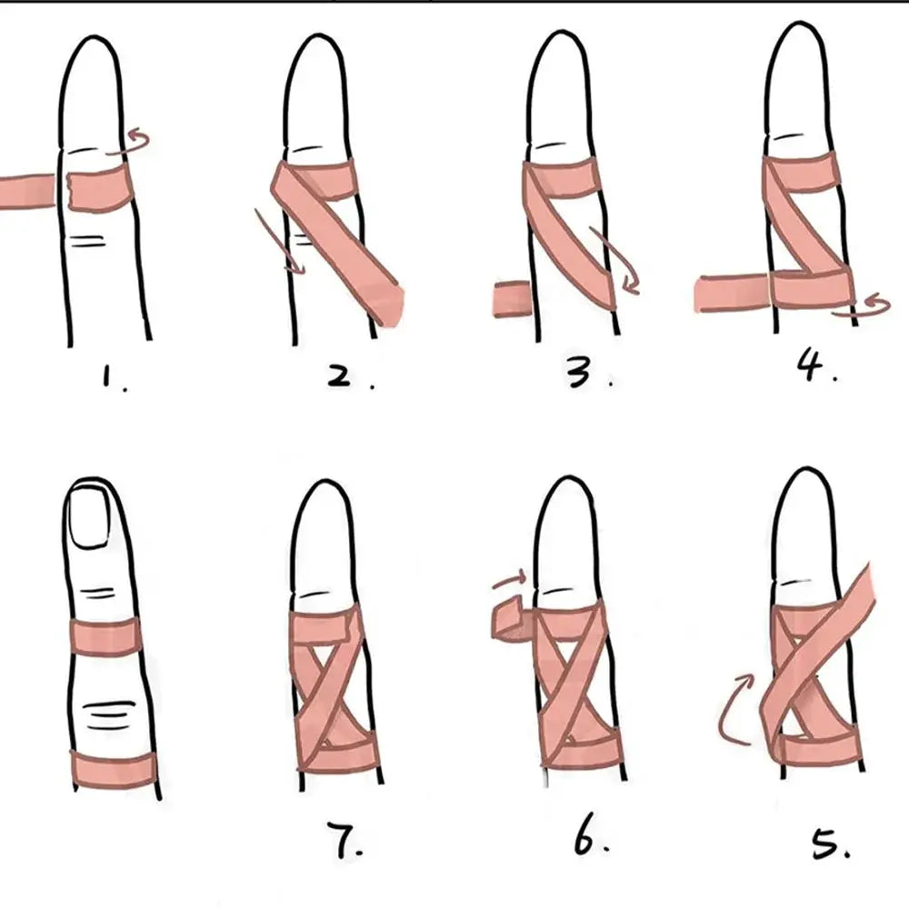 Jiu Jitsu Elastic Bandage Finger Tape BJJ Tape Self Adhesive Climbing Sports Bandage For Grip