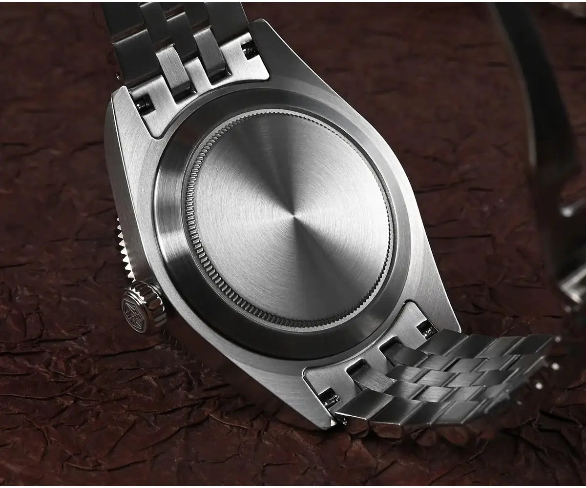 San Martin 40mm BB Diver watch, stainless steel case and bracelet