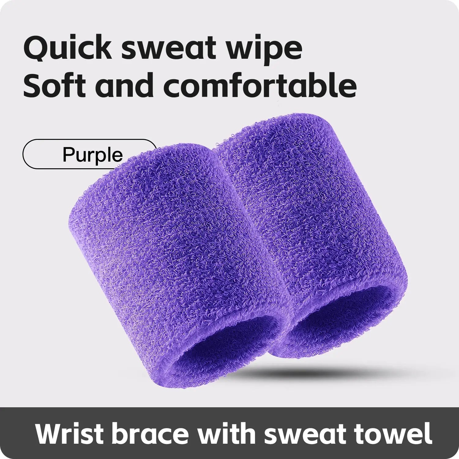 Half Pack Fitness Wristband Wrist Support For Tennis Basketball Volleyball Sports Protector Sweatband Gym Wrist Guard