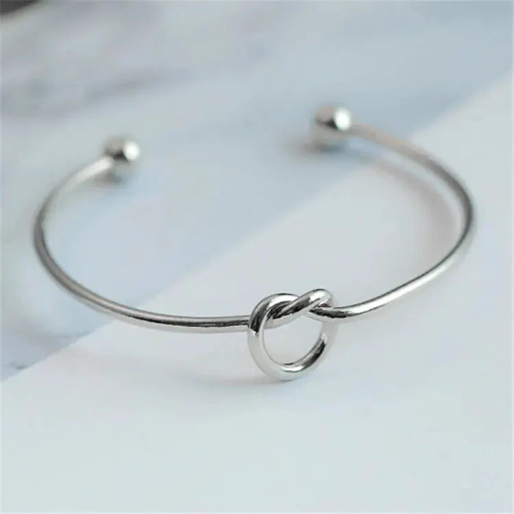 Stainless Steel Vintage Woven Twist Texture Bracelets Unisex For Men And Women Streetwear Goth Gift