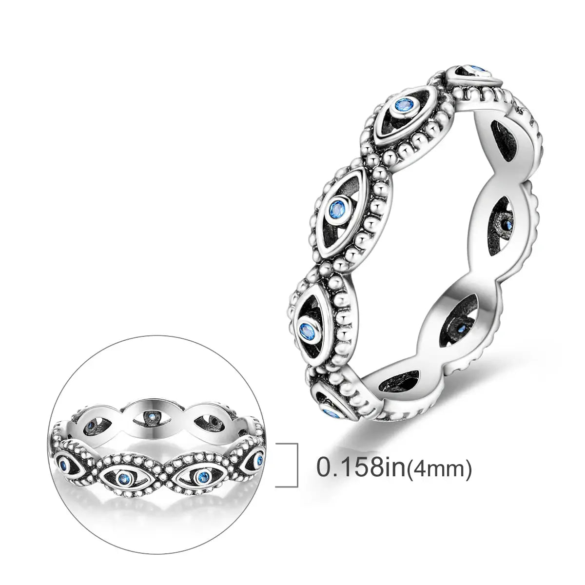 925 Silver Infinite Love Firefly Ring Original Design Zircon Ring For Women High Quality Wedding Jewelry Gift