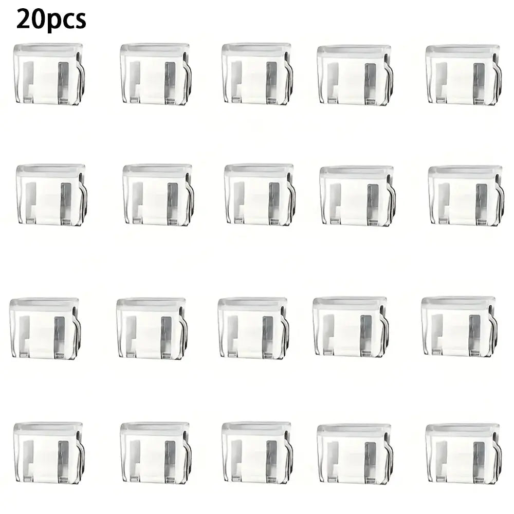 CraftEase Adjustable Invisible No Sew Concealment Buckle Trouser Clip Detachable Anti Slip DIY Clip