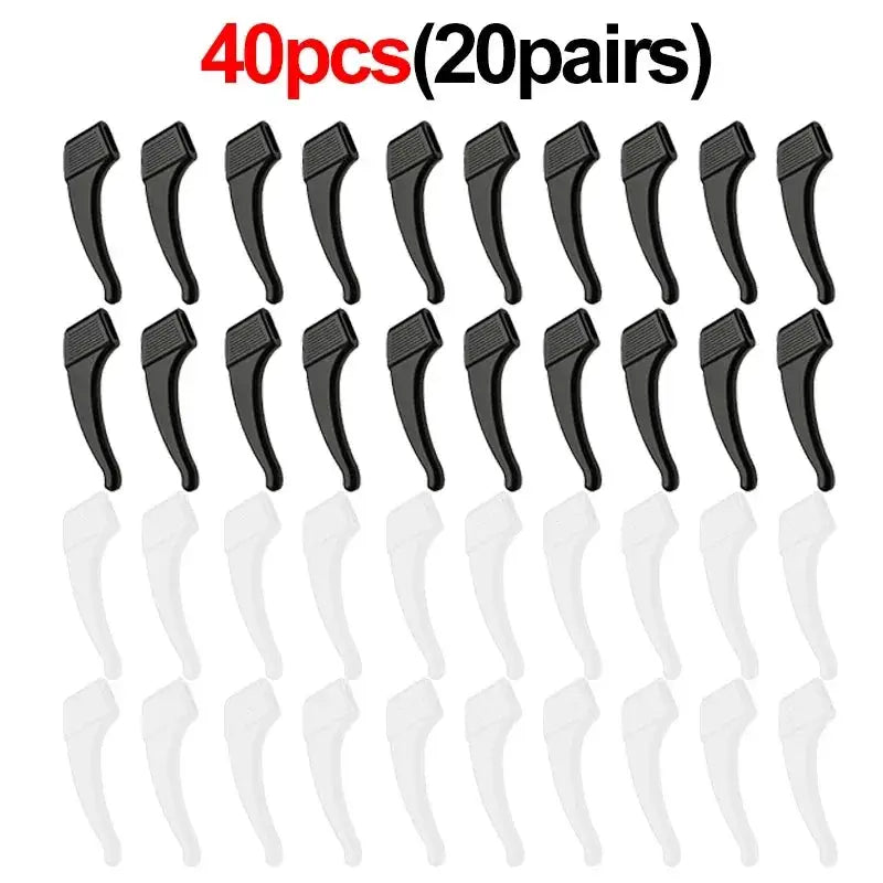Silicone Ear Hooks For Glasses And Sunglasses Anti Slip Eyewear Holder Sleeve Bracket Fastener