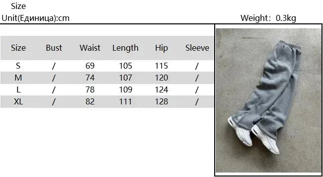 New Y2K men's grey jogger pants for streetwear with casual hip hop style