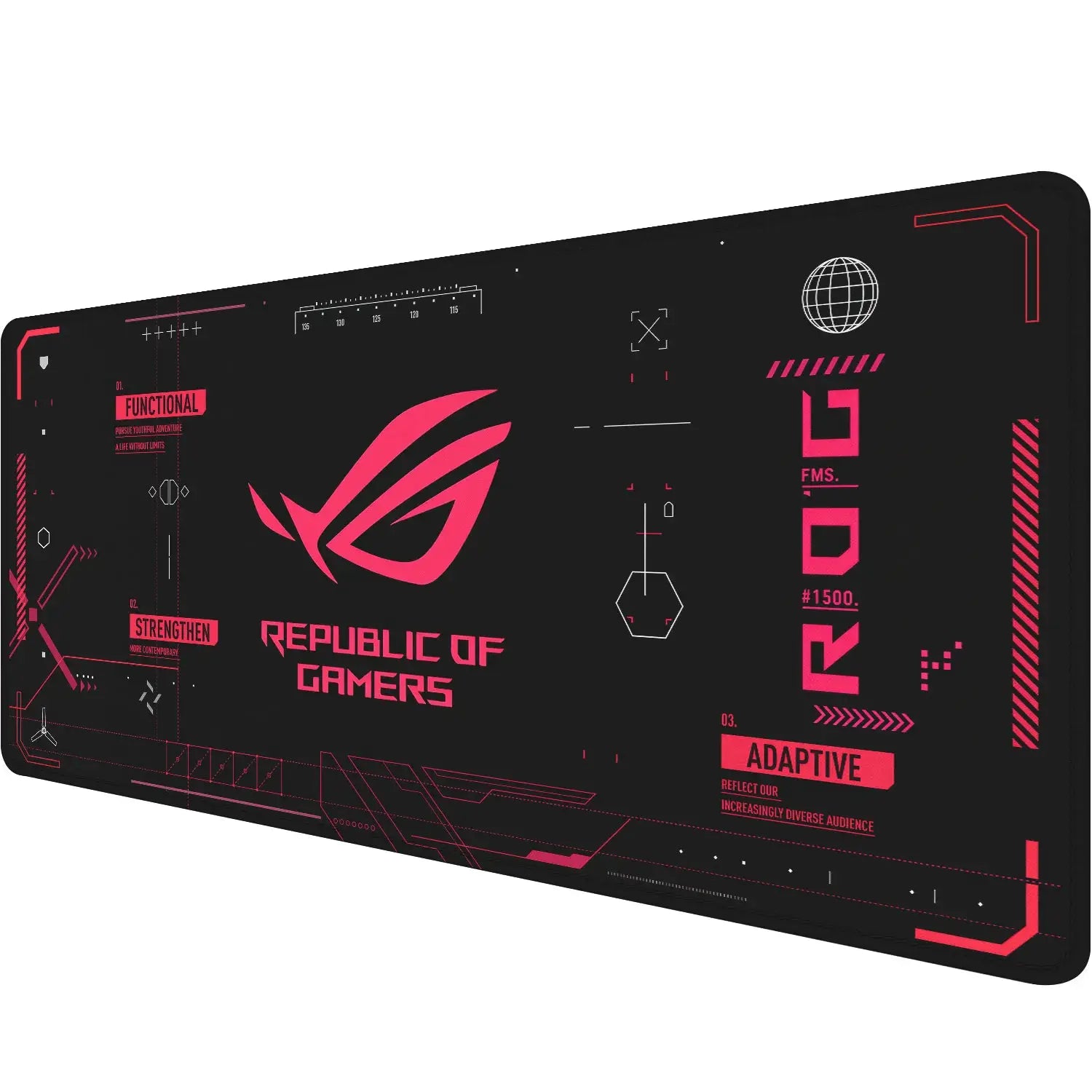 Dapesuom XXL Extended Gaming Mat for PC and Keyboard Large Mouse Pad Non Slip Surface Ultra Smooth Fabric