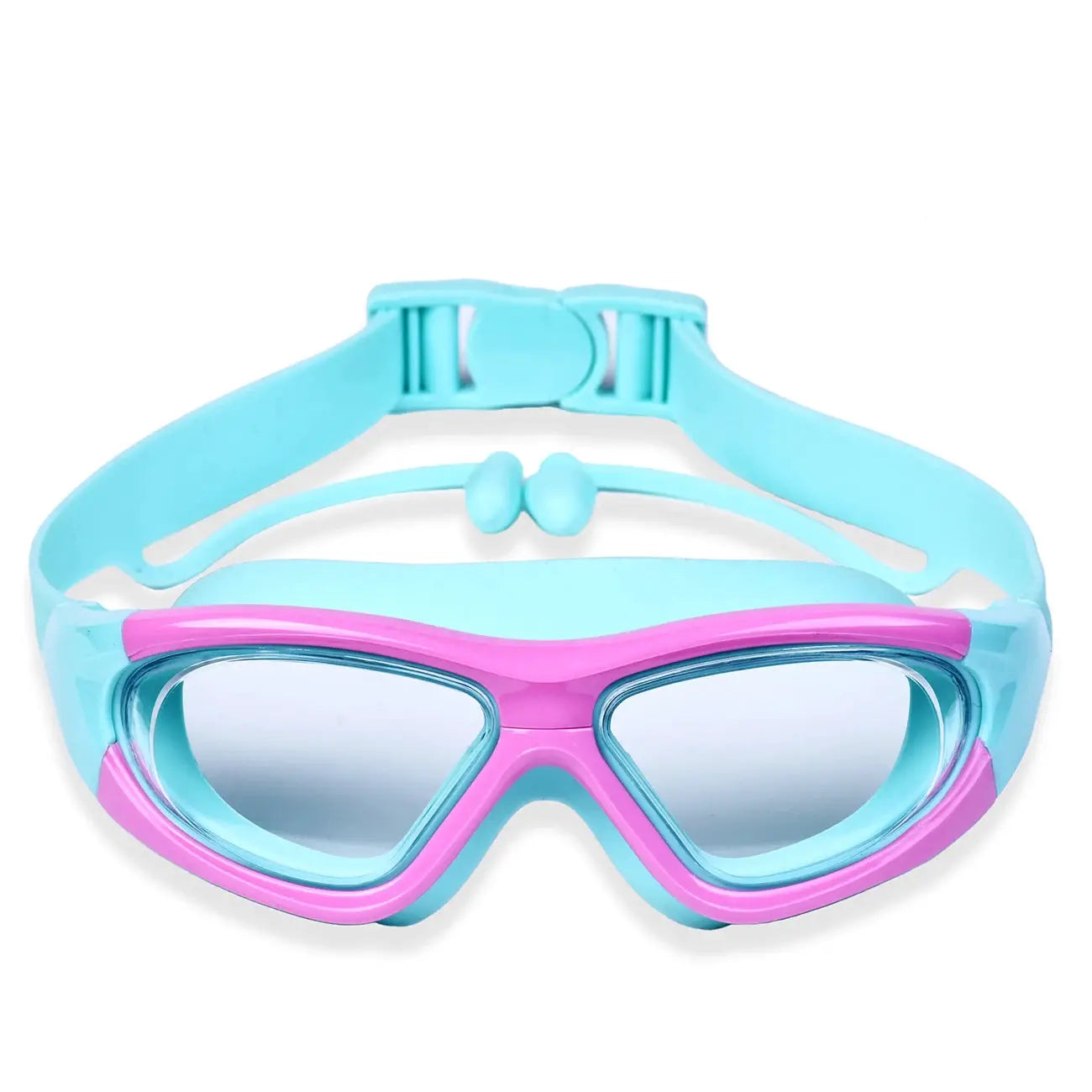 High Definition Children's Swimming Goggles For Boys And Girls Anti Fog Large Frame Silicone Comfort