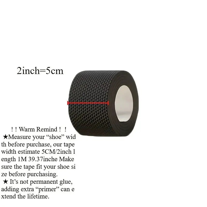 Self Adhesive Sole Repair Tape Anti Slip Noise Reducing Protective Film For High Heels Sports Shoes And Sandals