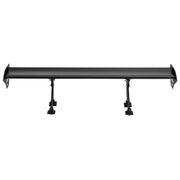 Simples Market GT Wing Car Spoiler, 43.3-inch universal black aluminum rear spoiler with mounting hardware