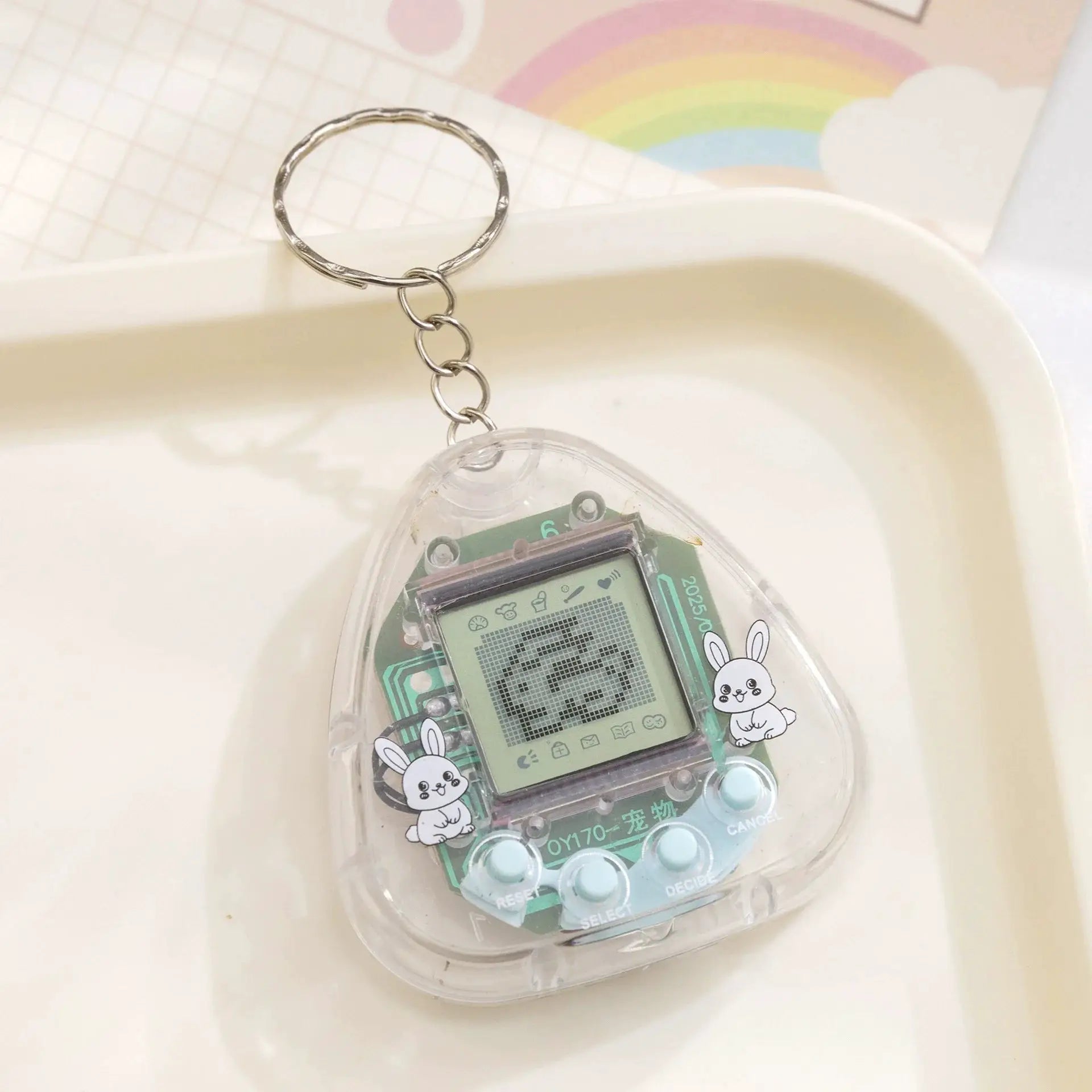 Transparent Electronic Pet 168 In One Nostalgic Pixel Pets Digital Cyber Toy For Kids And Adults