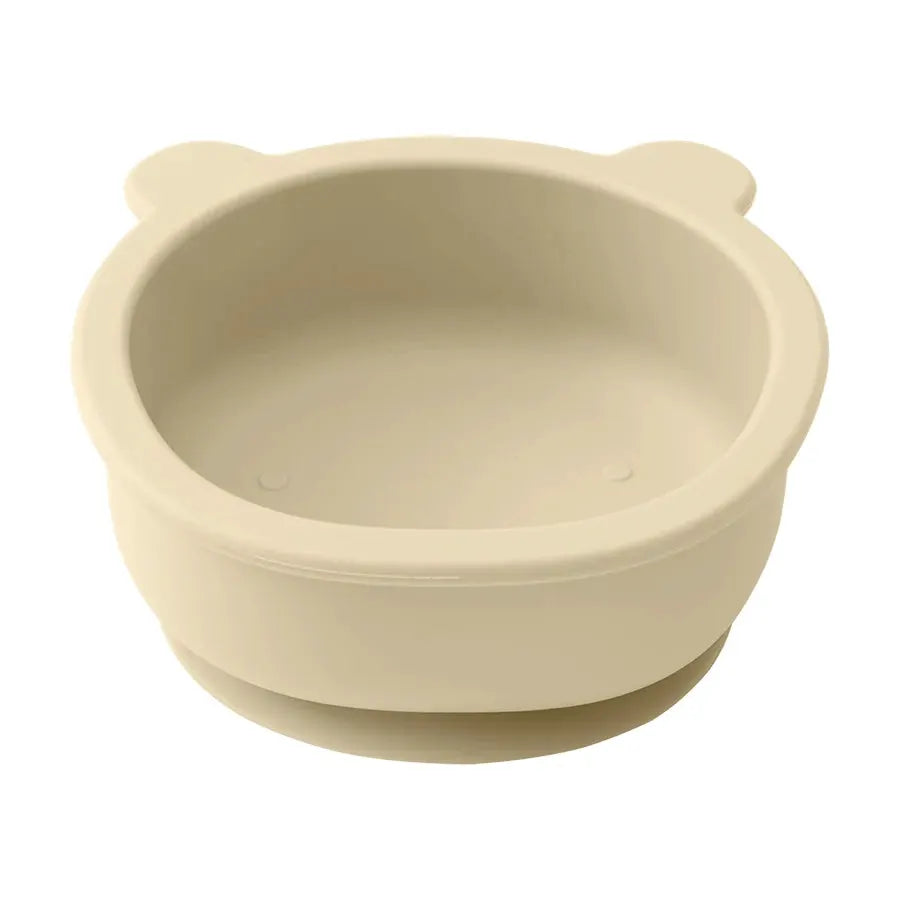 Silicone Baby Tableware Suction Dinner Set Bear Shape Bowl For Toddlers Cartoon Cute Mealtime Training