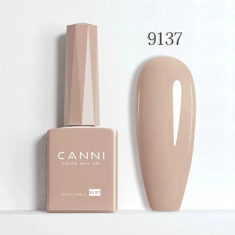 Canni Hema Free Nail Gel Polish Christmas Red Collection Semi Permanent 9ml Long Lasting Shine