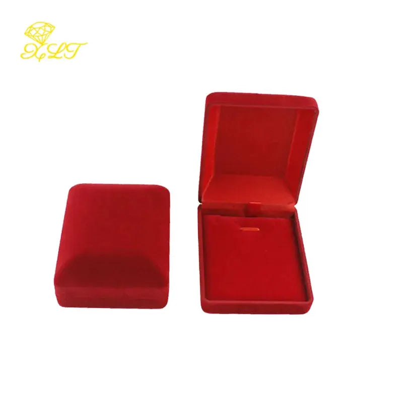 Velvet Jewelry Box For Pendant Display And Necklace Storage Gift Box Carrying Case Ideal For Jewelry Presentation