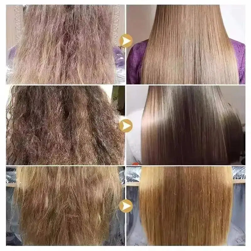 Magical Keratin Hair Mask 5 Seconds Repair Damaged Frizzy Hair Soft Smooth Shiny Nourishing Deep Moisturizing Hair Care