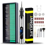 JANGKLIFE Cordless USB Rotary Tool Kit For Woodworking Engraving Jewelry Metal Glass Mini Wireless Drill