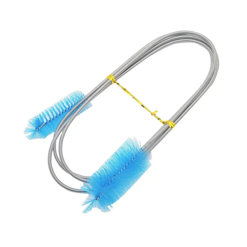 Stainless Steel Aquarium Cleaning Brush For Water Filter Pumps Lily Pipes Air Tubes Hoses Fish Tank Maintenance