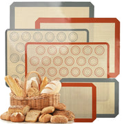 Silicone Baking Mat 0.4mm Thin Reusable Nonstick Heat Resistant Oven Liner For Cookies