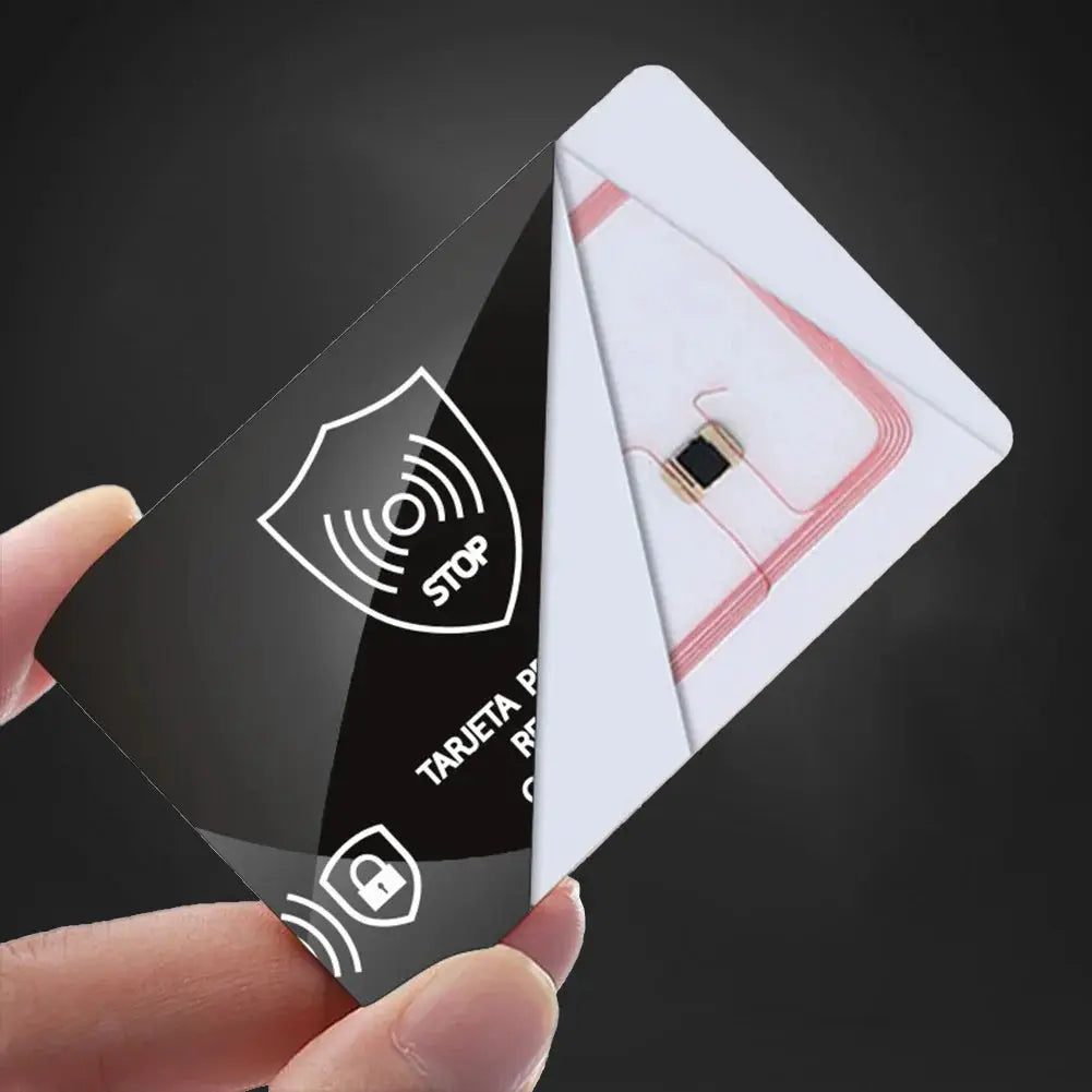 Simples Market 5-pack ultra-thin RFID blocking cards for NFC debit, credit and passport protection
