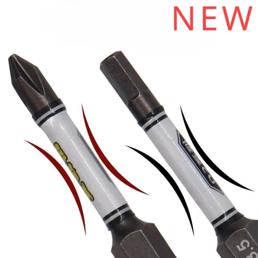 2024 Upgraded One Quarter Inch Screwdriver Bit Set for Impact Drills with Magnetic Tamper Proof Torx Hex and Cross Head Bits