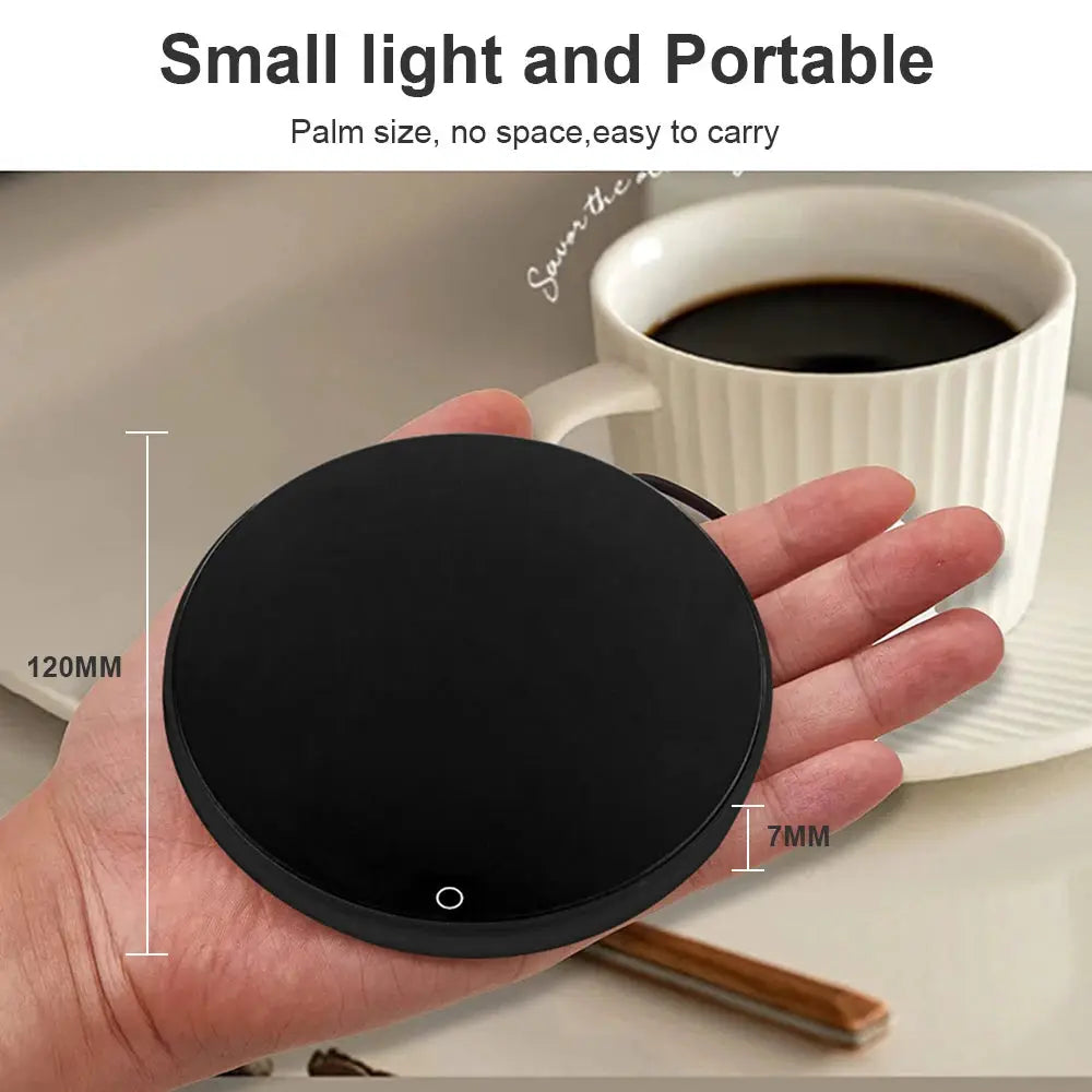 USB Mug Warmer Coffee Cup Heater For Home Office Desk 5V Thermostatic
