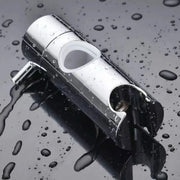 Simples Market chrome shower head holder clamp for 19–25mm hand showers