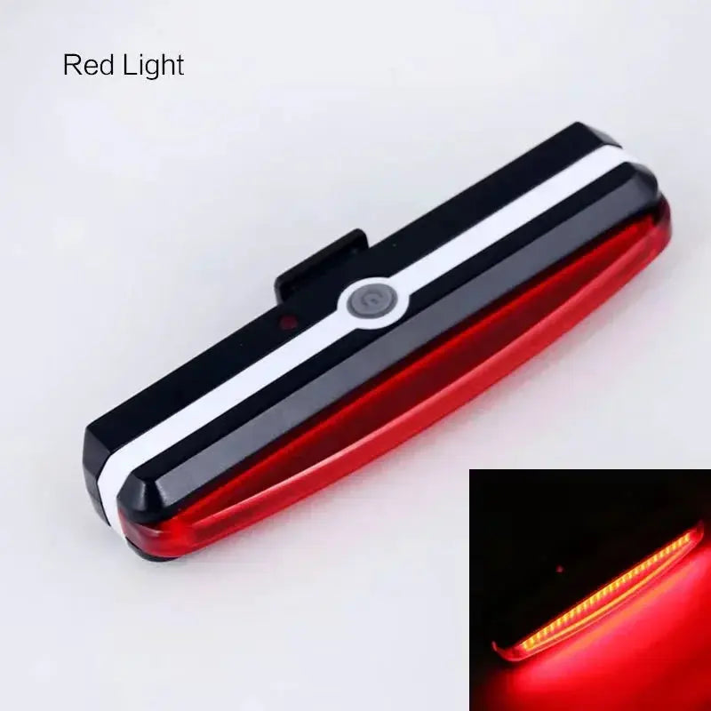 Bucklos Bicycle COB Light Set USB Charging High Visibility Taillight 500lm For MTB And Road Bikes