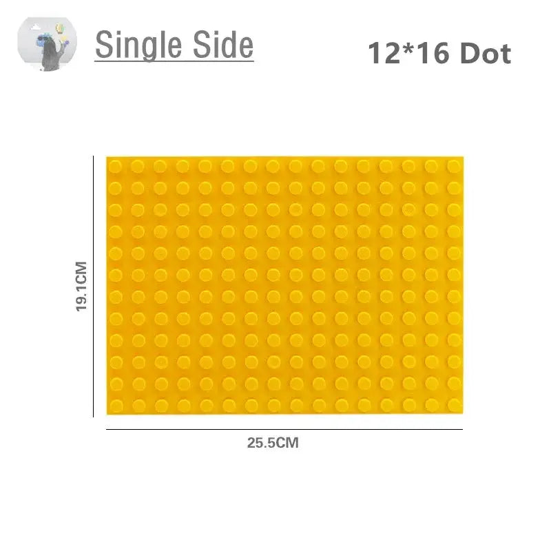 9 Sizes Big Building Plastic Blocks Base Plates Compatible With Large Bricks And Assembly Figures For Kids Toys