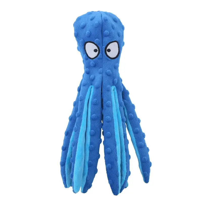 Interactive Plush Dinosaur Dog Toy for Small Dogs and Cats Durable Fleece Chew Toy