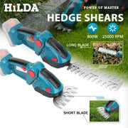 Hilda 2 In 1 Cordless Electric Hedge Trimmer And Pruning Shear For Makita 18V Battery Garden Tool