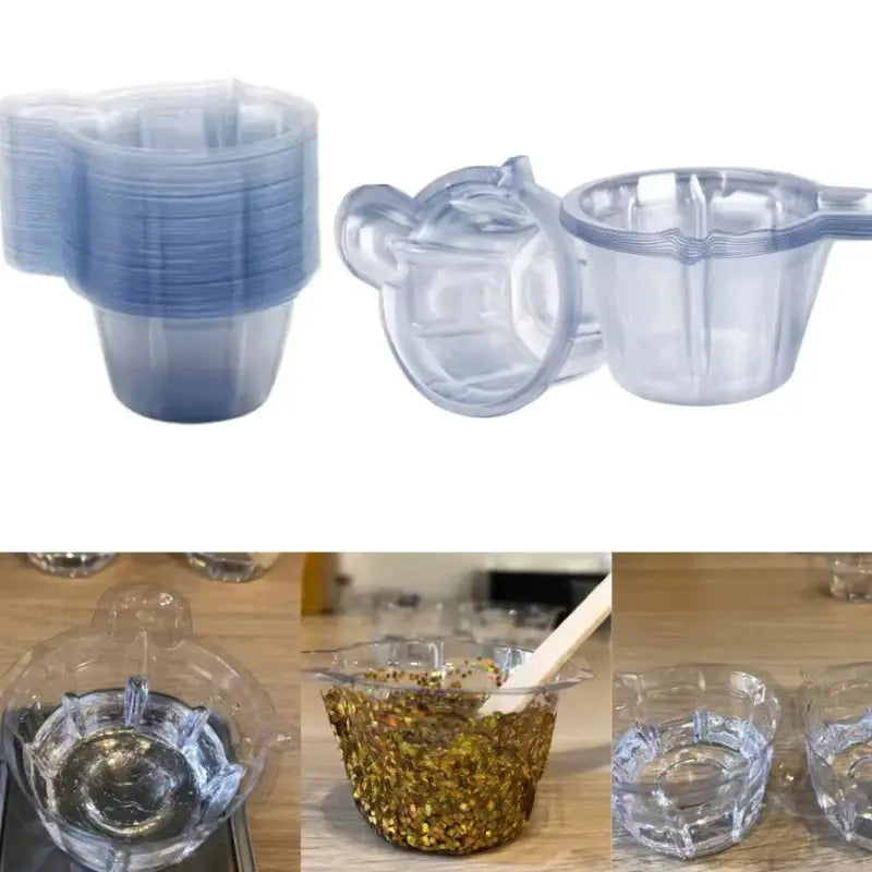 40ML Disposable Plastic Mixing Cup For Resin Casting Set Of 50 100 Or 150 Pieces