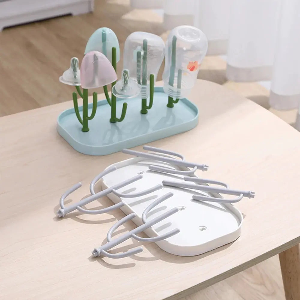 Tree Shaped Baby Bottle Drying Rack Dustproof Cup Drain Rack For Nursery Kitchen Easter Gift