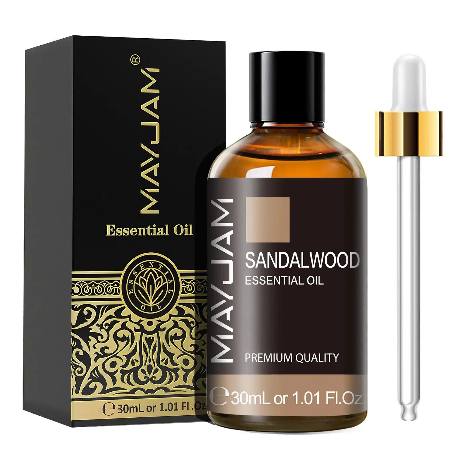 MAYJAM 30ml Aromatherapy Essential Oil Lavender Vanilla Jasmine Eucalyptus Peppermint For Diffuser Candle Soap