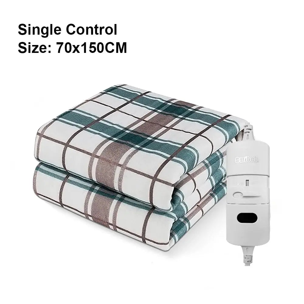 Raugee Electric Blanket 220V Thicker With Automatic Thermostat Heating Blanket For Body Warmer And Room Use