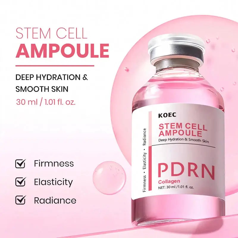PDRN Salmon DNA Serum Ampoule for Deep Repair, Brightening Tone, Strengthening Skin Barrier, Firming Facial Essence