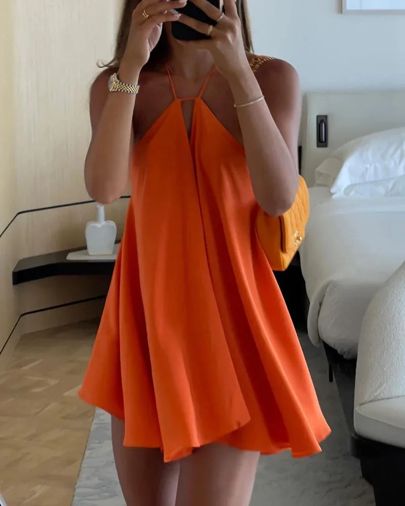 Sexy Off Shoulder Party Dress 2025 Women Elegant Backless Beach Dress