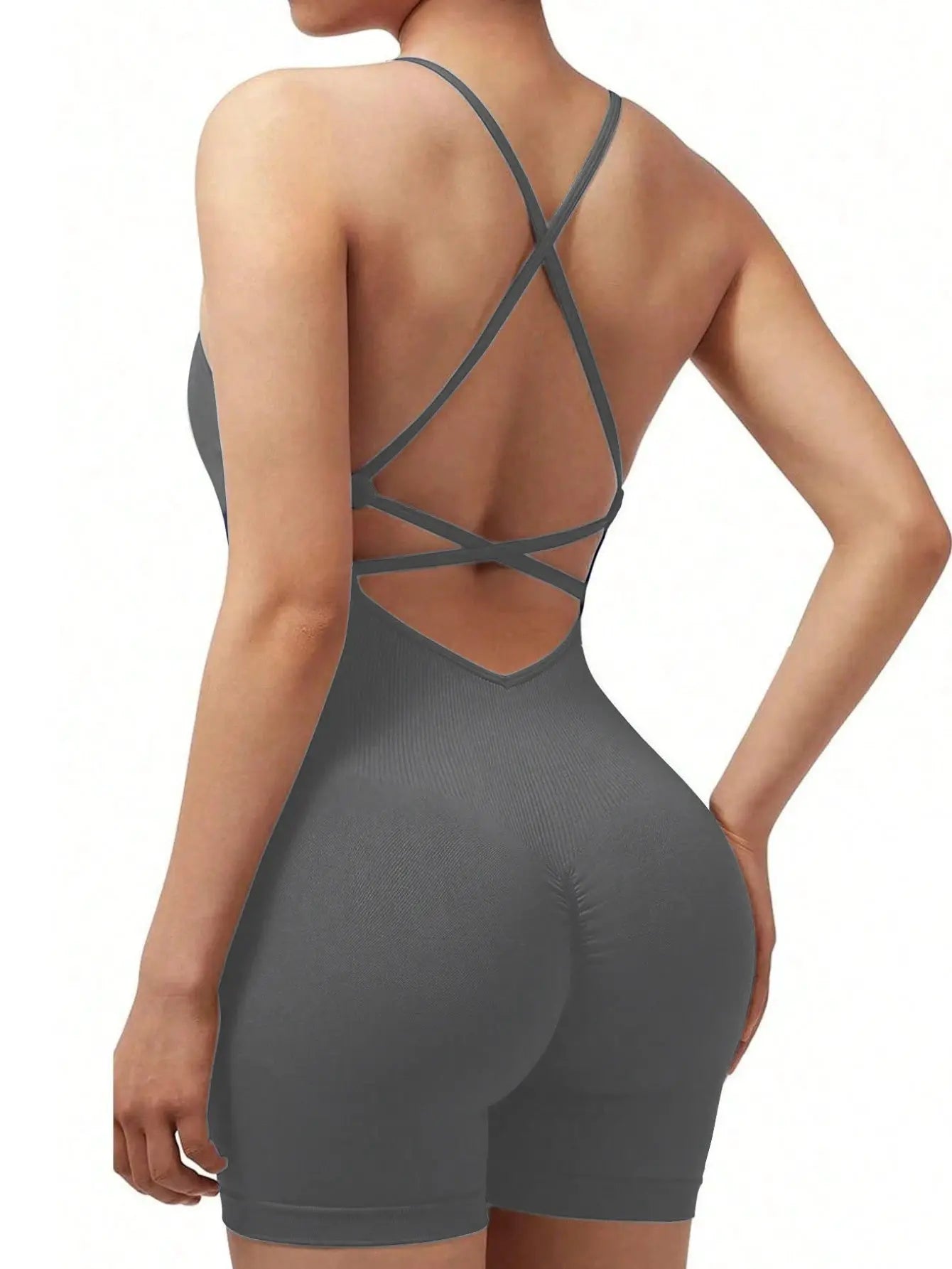 FlexAura Womens Yoga Sets Gym Jumpsuits Seamless Nylon Elastane Activewear for Ultimate Comfort and Flexibility
