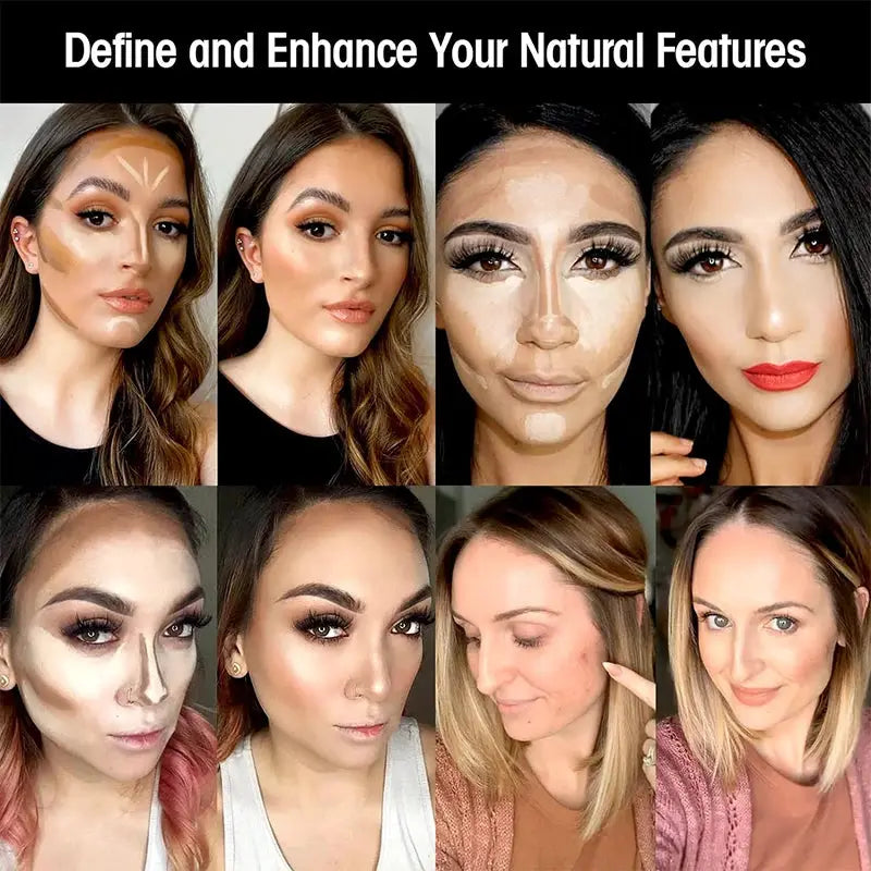 10 Colors Concealer Palette For Dark Circles Contouring And Tattoo Coverage Base Makeup Cream Lasting Matte Finish