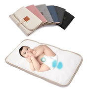 Nappy Diaper Changing Mat Waterproof Floor Change Play Mat For Baby Portable Foldable Washable Travel