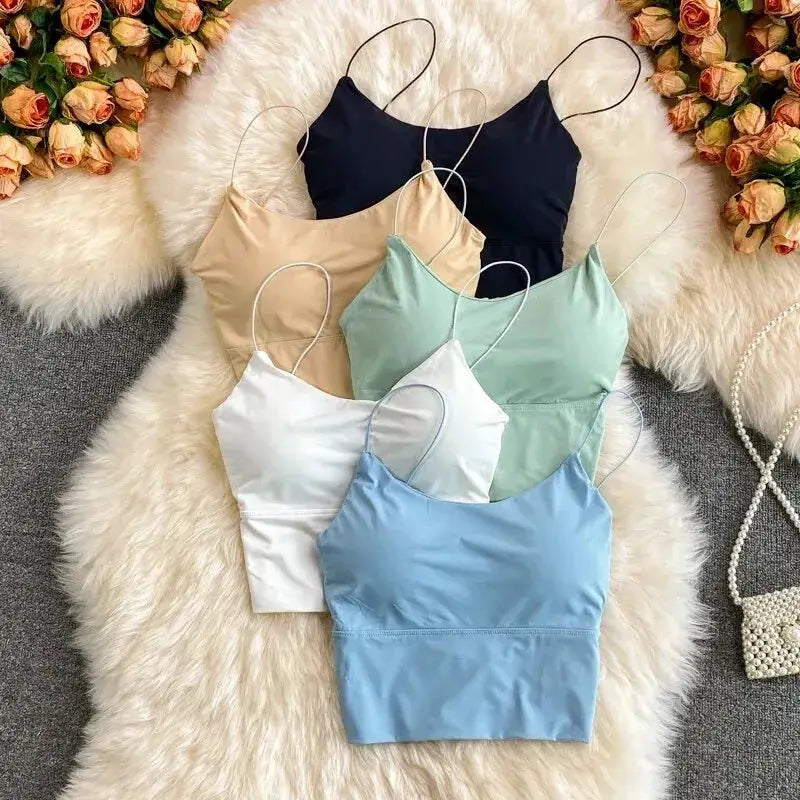 LuxeSilk Ice Silk Tube Top Bralette Seamless Wireless Padded Bra For All Day Comfort