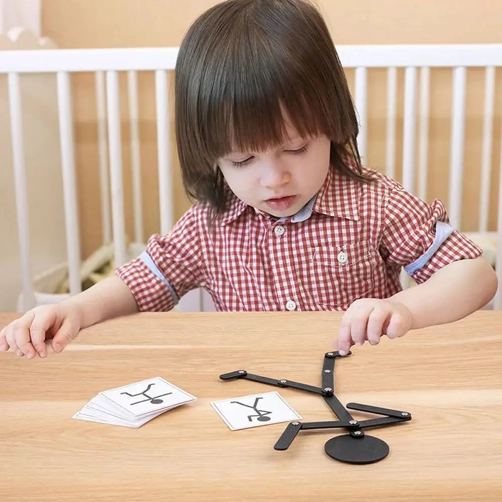 Montessori DIY Puzzle Toy Board For Preschoolers Ages Three To Six Sporty Theme Fine Motor Skills Educational Game