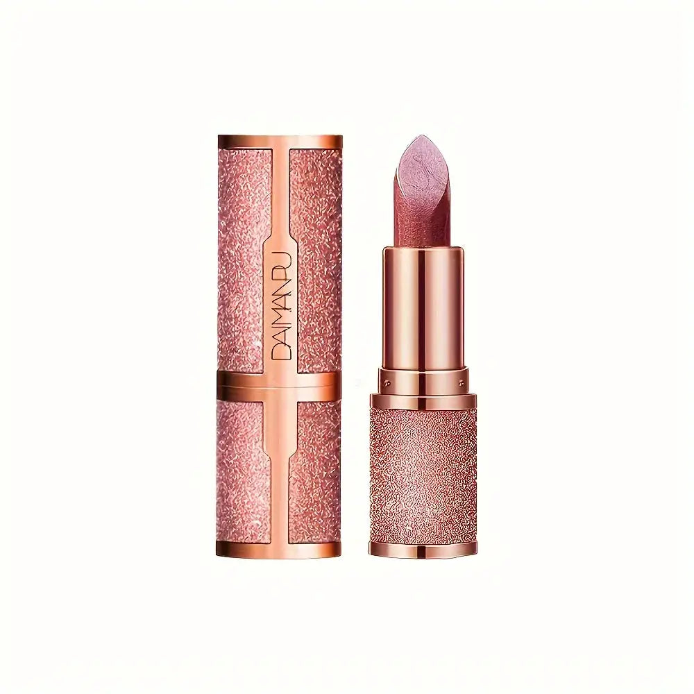 RoseGlow Rose Smoke Lipstick With Glossy Velvet Finish Waterproof Long Lasting Shine