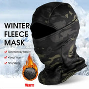 Winter Fleece Camouflage Balaclava Full Face Mask For Outdoor Cold Weather Skiing Cycling Motorcycle