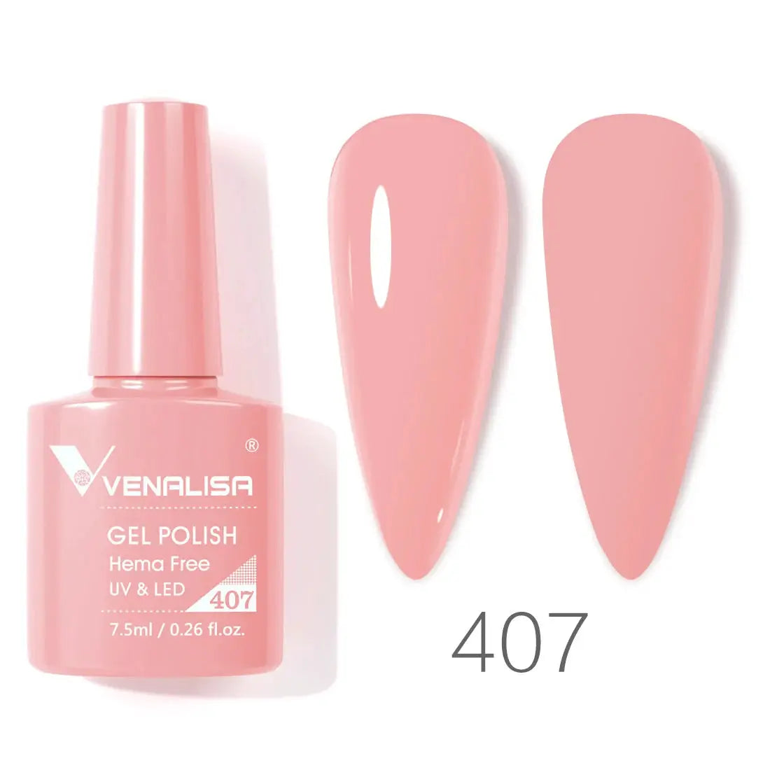 Venalisa 7 5ml Gel Nail Polish Kit 60 Colors Hema Free Milky White Jelly Soak Off UV LED Varnish Full Coverage