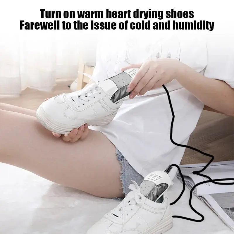 Electric Shoe Dryer Boot Warmer For Shoes Boots And Socks Odor Elimination Fast Drying UV Sanitizing